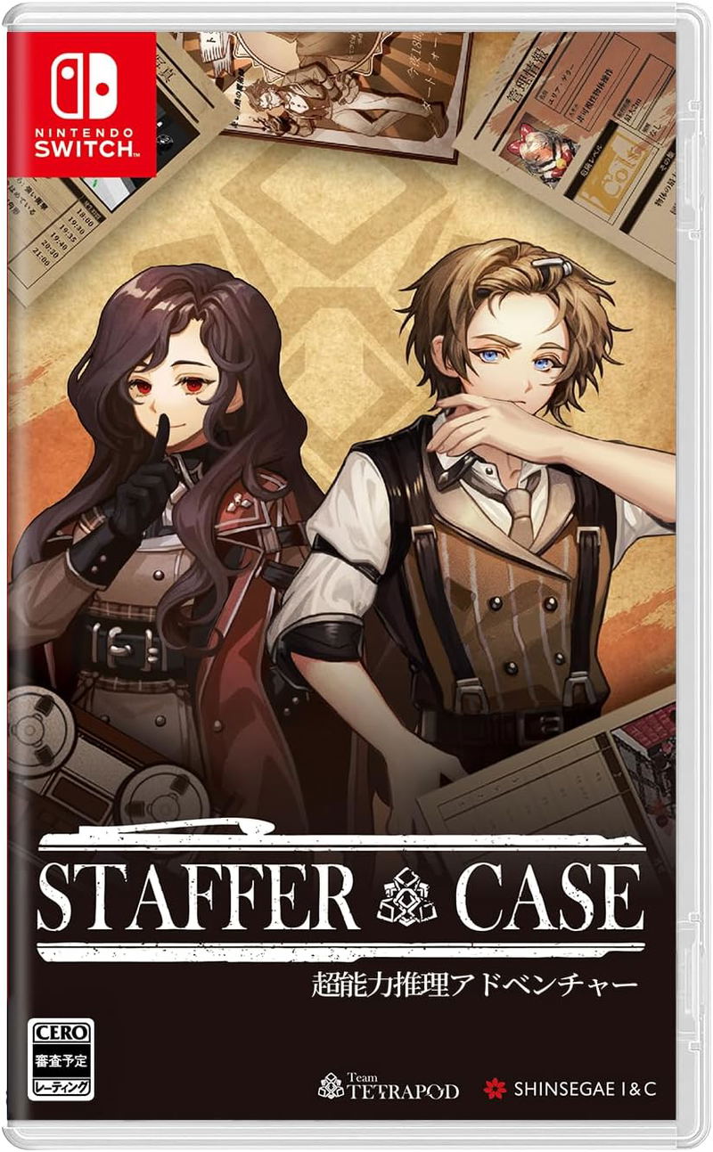Staffer Case: A Supernatural Mystery Adventure (Import) (Nintendo Switch) (Pre-order)