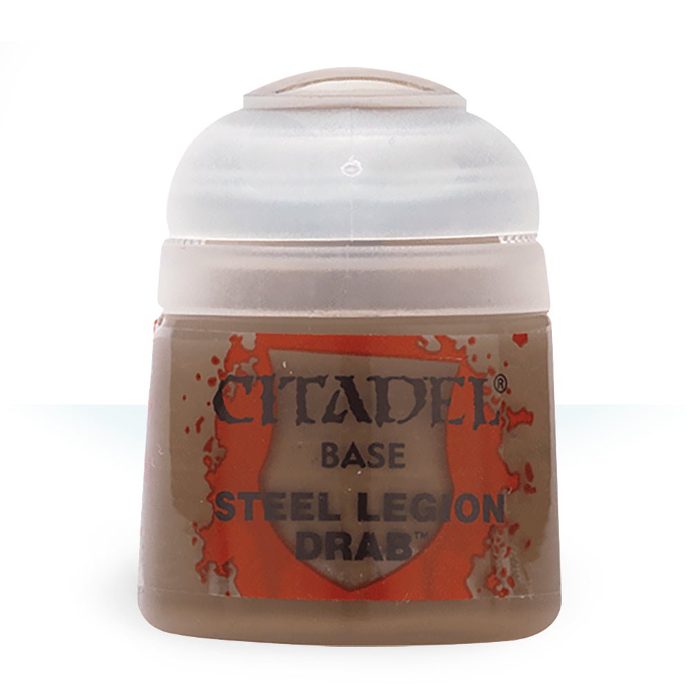 Steel Legion Drab Base Paint 12ml (Citadel | 21 - 17) - GameStore.mt