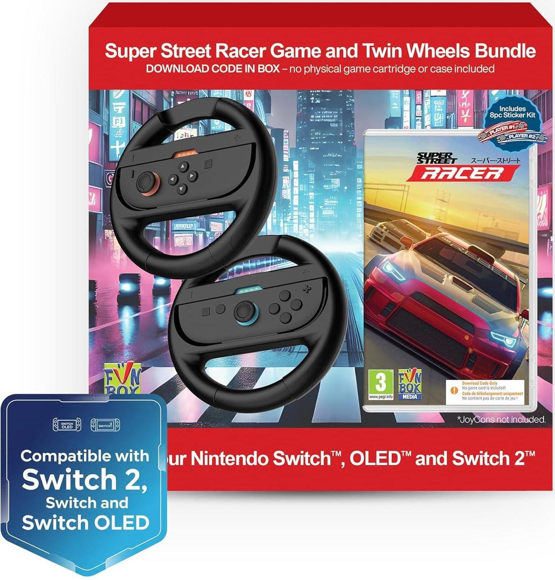 Super Street: Racer Bundle (Code in a Box) (Nintendo Switch)