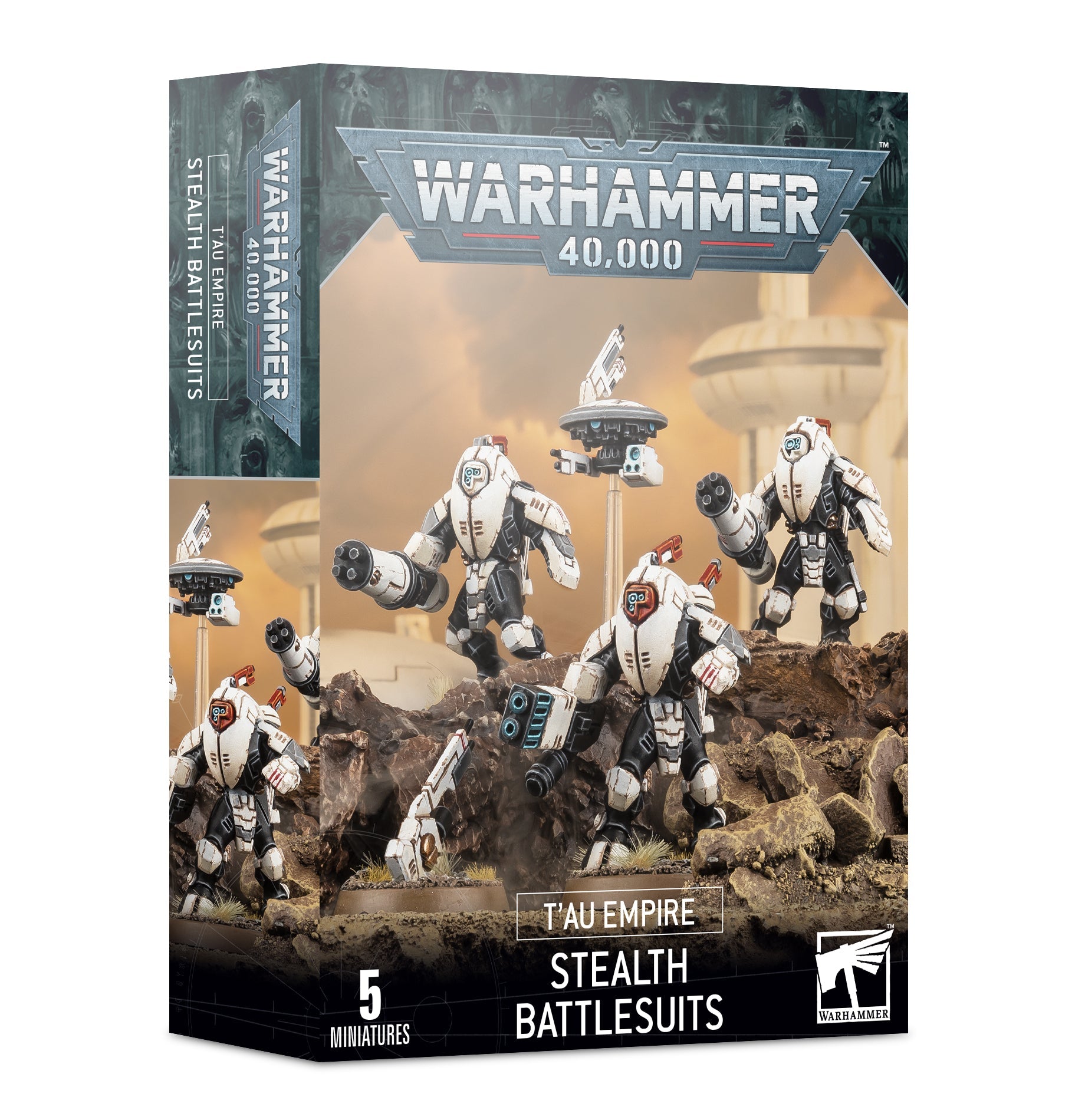 T'au Empire: Stealth Battlesuits (Warhammer 40,000 | 56 - 14) - GameStore.mt