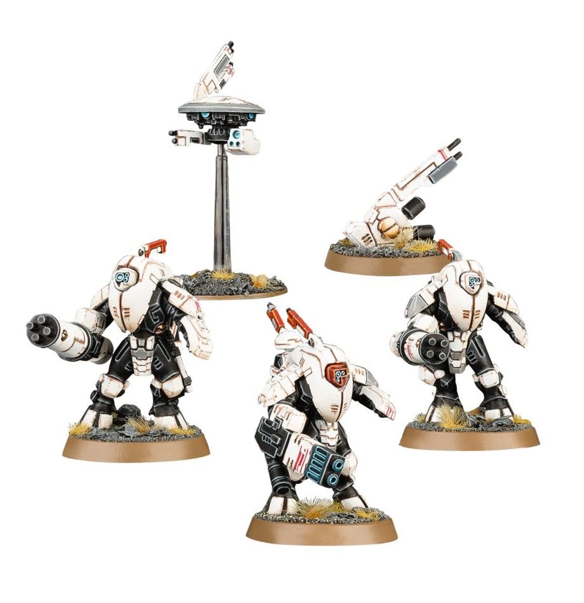 T'au Empire: Stealth Battlesuits (Warhammer 40,000 | 56 - 14) - GameStore.mt