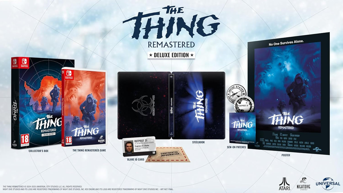 The Thing: Remastered (Deluxe Edition) (Nintendo Switch) (Pre - order) - GameStore.mt