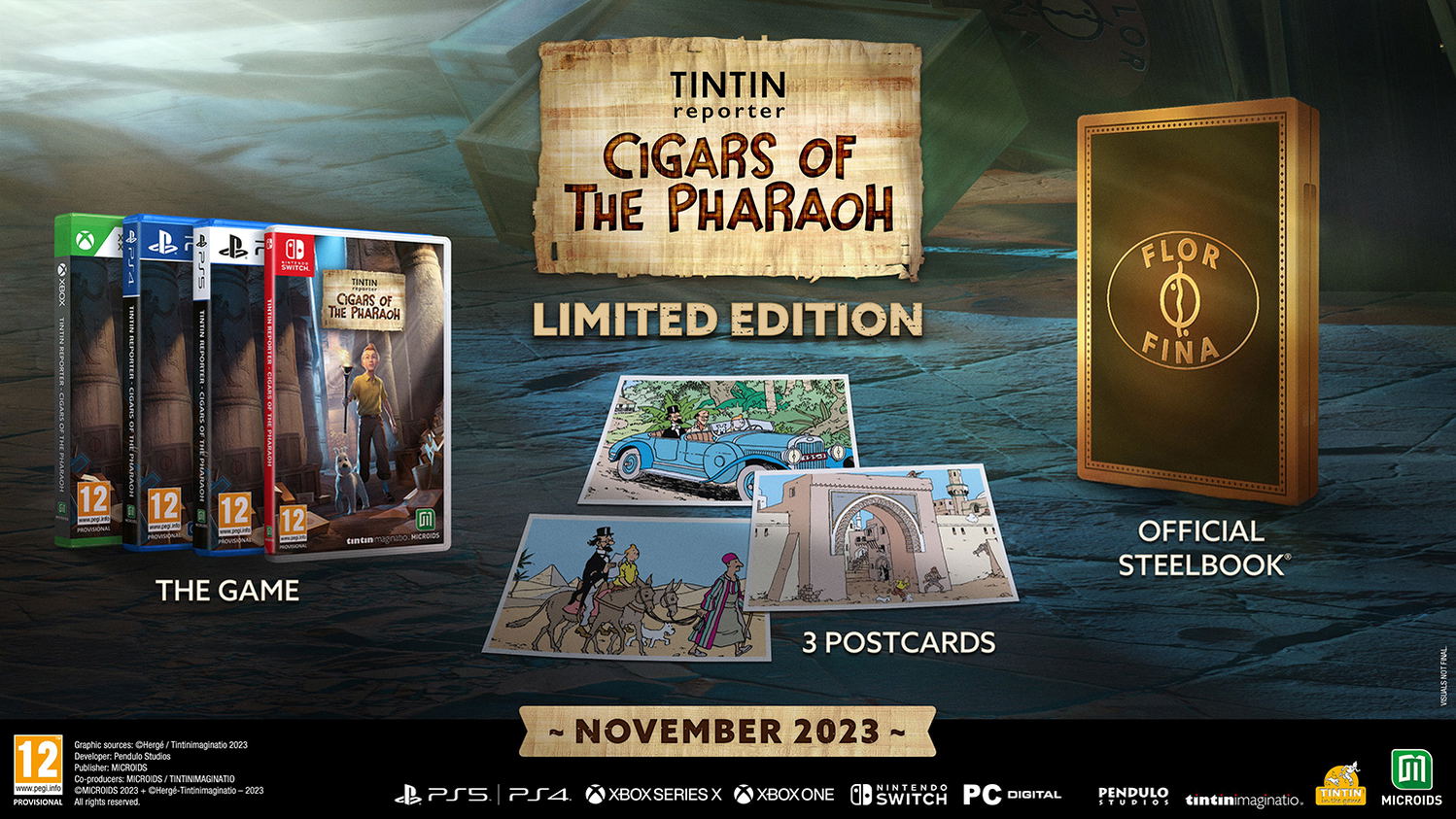 Tintin Reporter: Cigars of the Pharaoh [Limited Edition] (Nintendo Switch)
