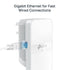 TP - Link TL - WPA7617 KIT AV1000 Gigabit Passthrough Powerline ac Wi - Fi Kit - GameStore.mt