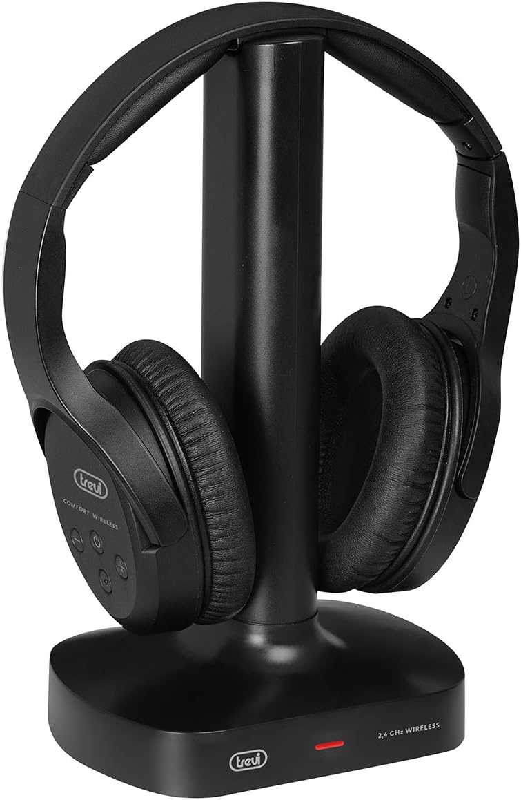 Trevi FRS 1480 R Wireless Rechargeable Cordless Headphone Set - GameStore.mt