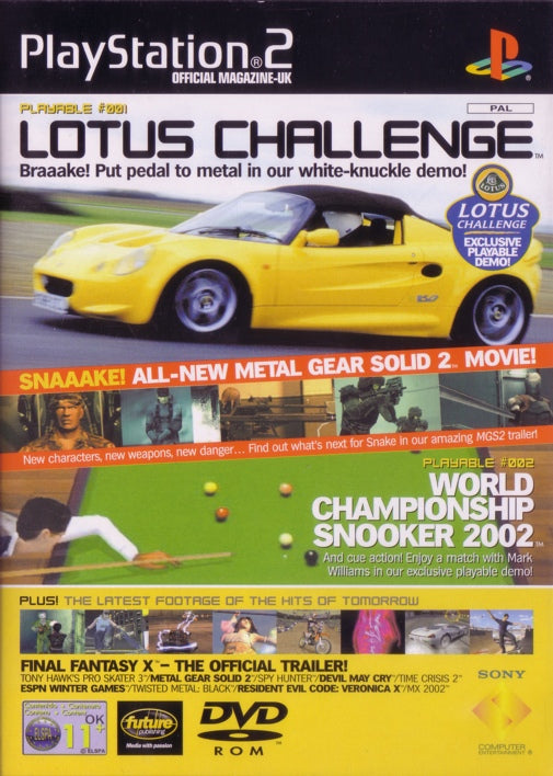 PlayStation 2 Official Magazine - UK Demo Disc 11 (PS2) (Pre-owned)
