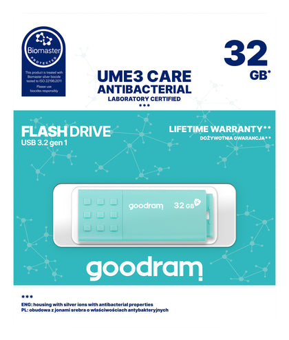 GOODRAM UME3 CARE 32GB USB 3.2 gen 1