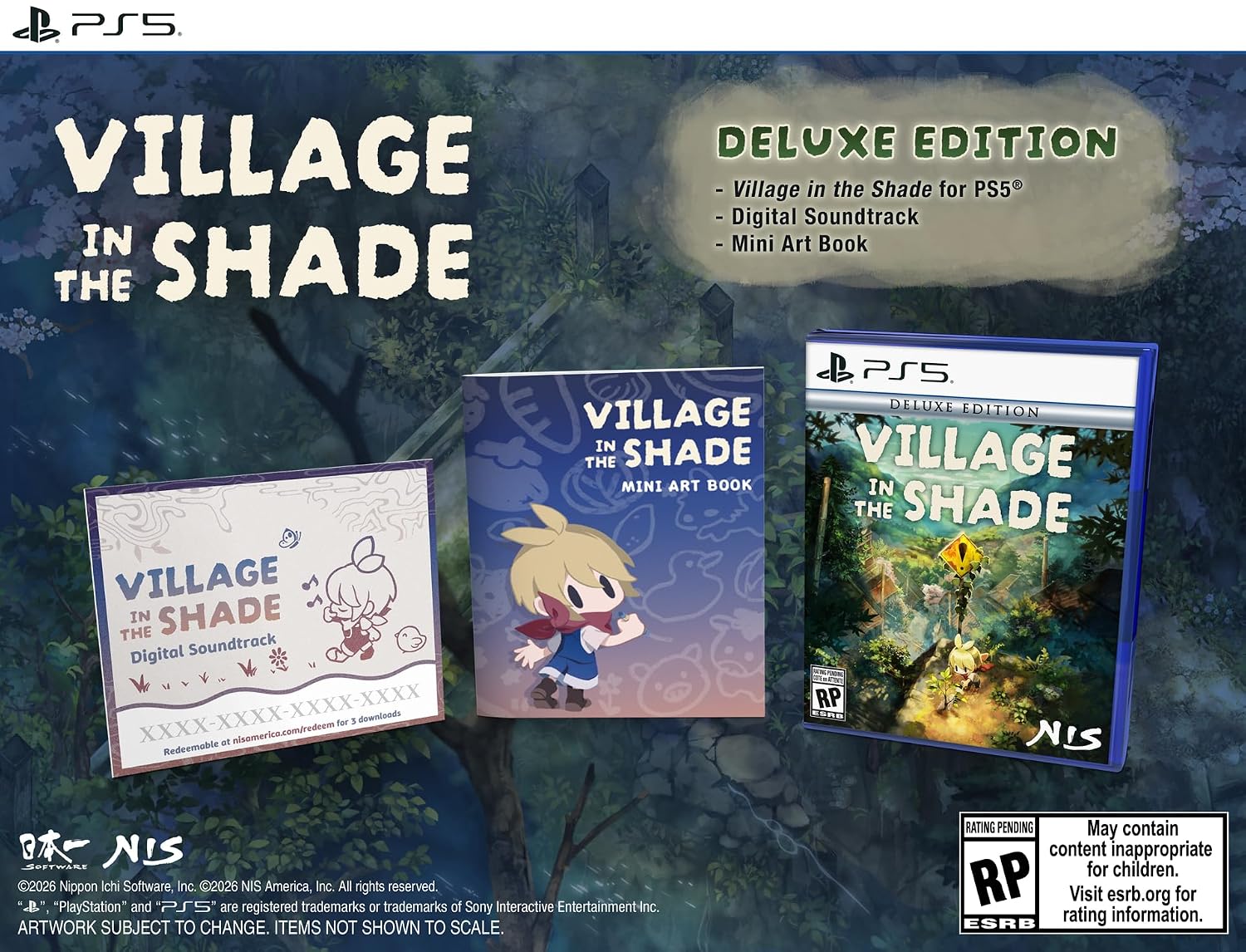 Village in the Shade [Deluxe Edition] (PS5) (Pre-order)