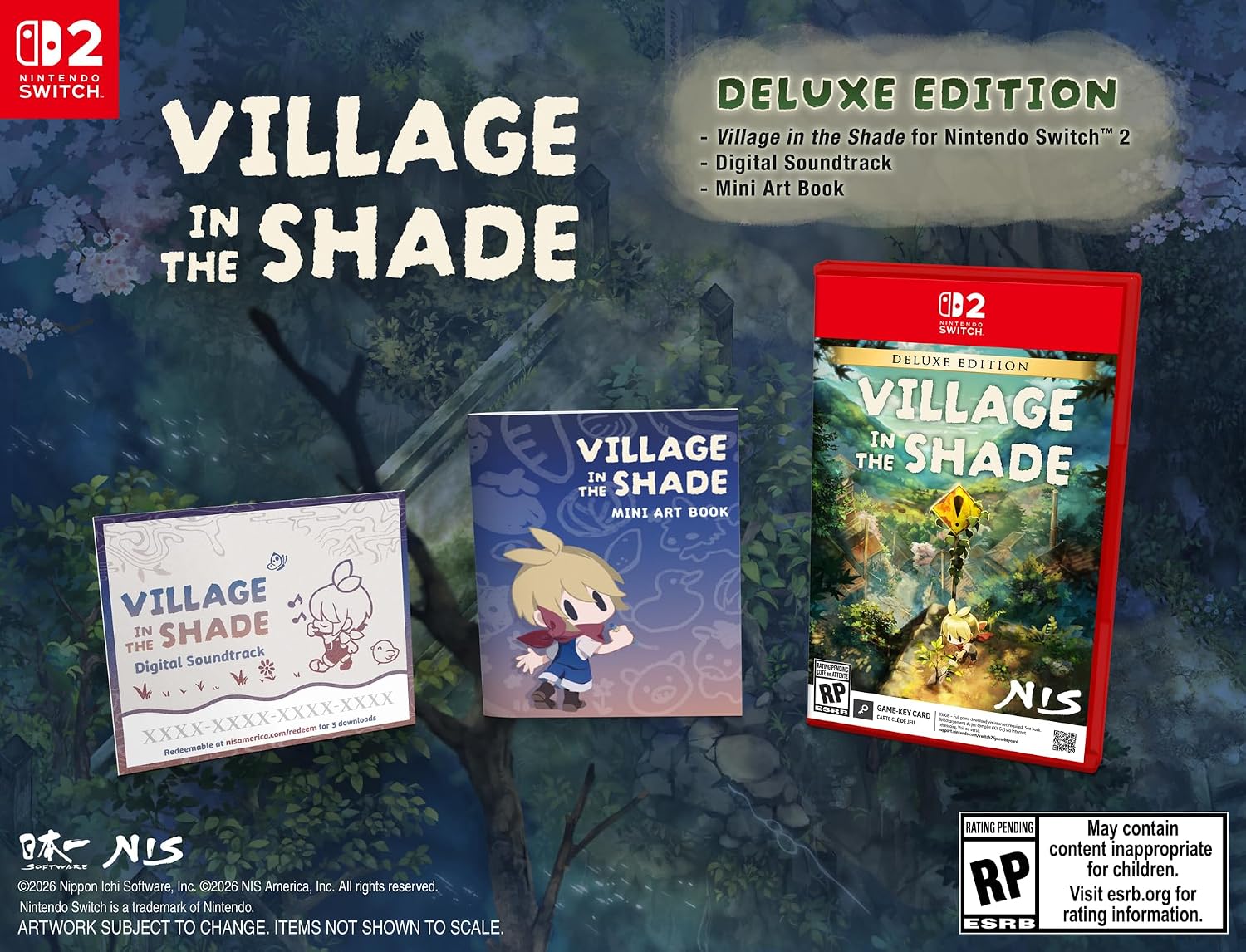 Village in the Shade [Deluxe Edition] (Game-Key Card) (Nintendo Switch 2) (Pre-order)