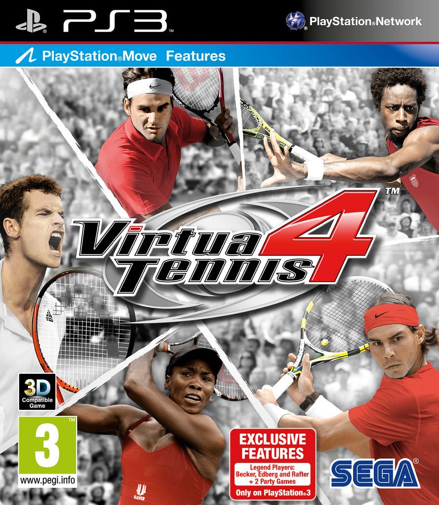 Virtua Tennis 4 (PS3) (Pre - owned) - GameStore.mt