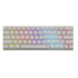 White Shark Wakizashi - Wired Mechanical Keyboard (Red Switches) (White) [US Layout]