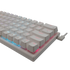 White Shark Wakizashi - Wired Mechanical Keyboard (Red Switches) (White) [US Layout]