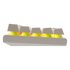 White Shark Wakizashi - Wired Mechanical Keyboard (Red Switches) (White) [US Layout]