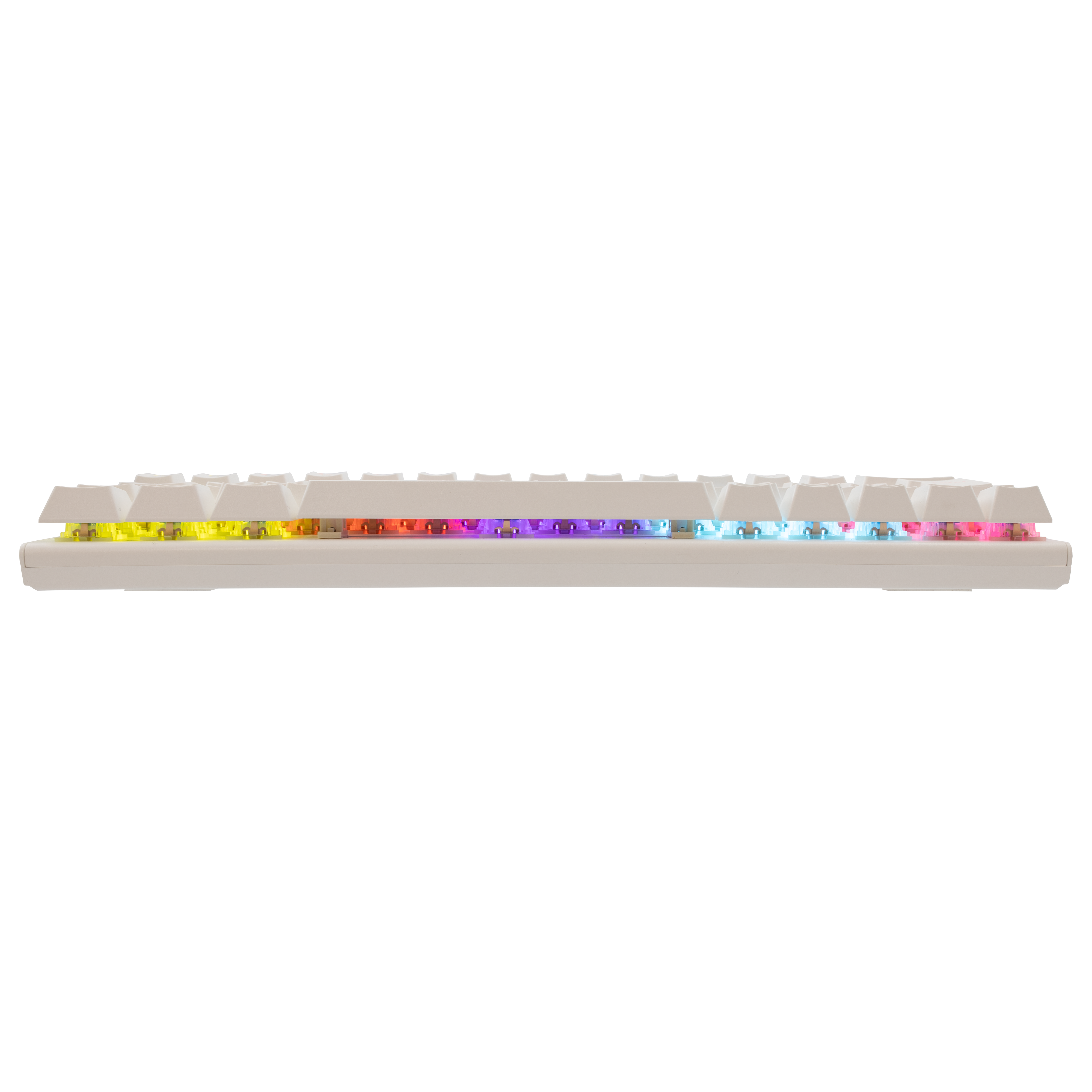 White Shark Wakizashi - Wired Mechanical Keyboard (Red Switches) (White) [US Layout]