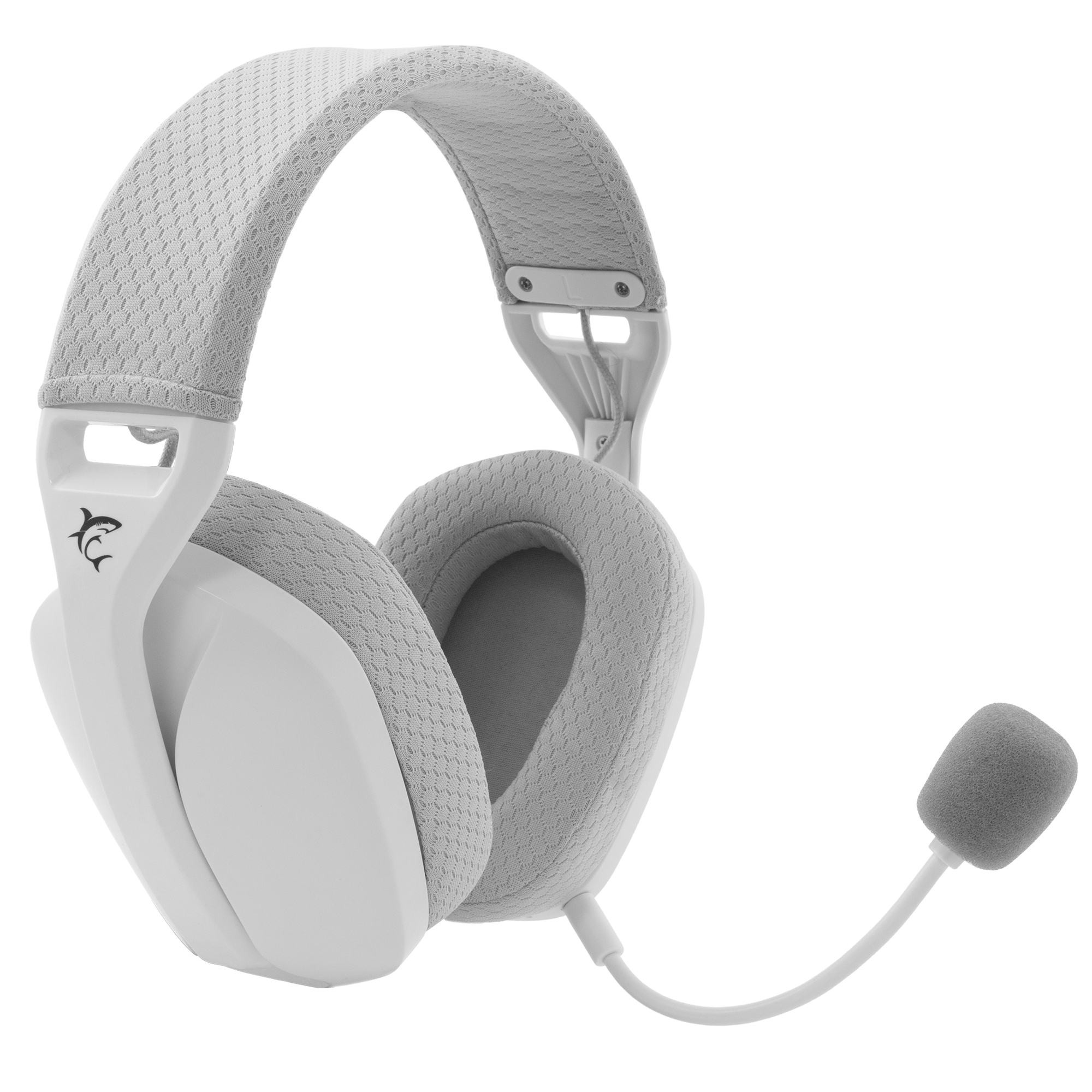 White Shark BUTTERFLY Wireless Headset (PC/PS4/PS5) (White) - GameStore.mt