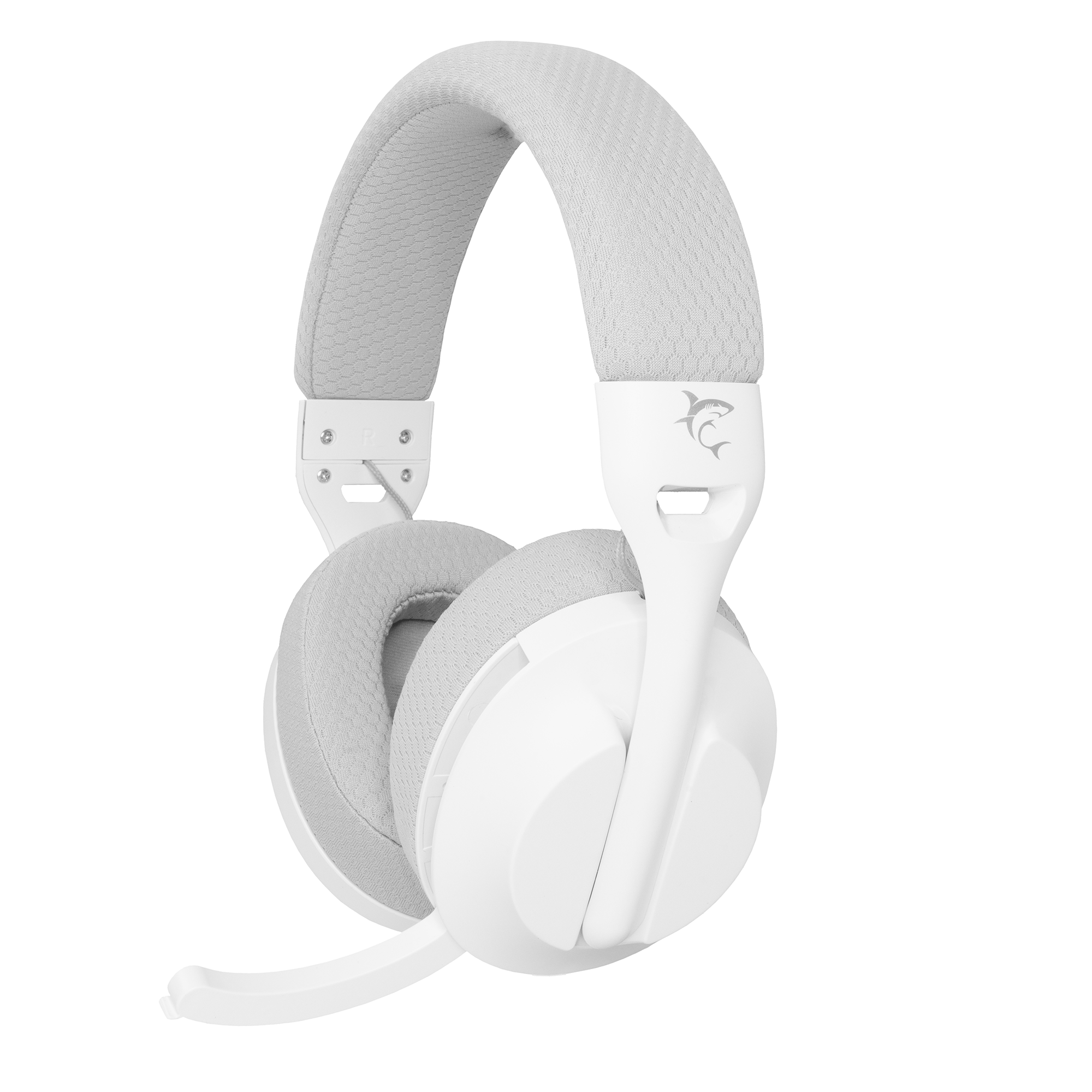 White Shark FALCON Wireless Gaming Headset (White) - GameStore.mt