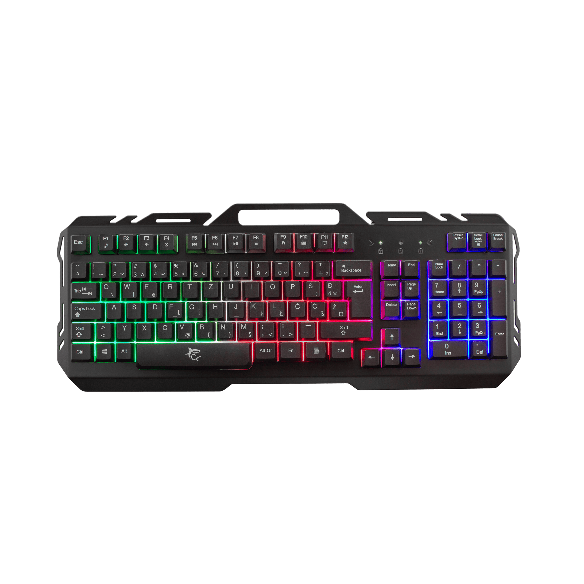 White Shark Gladiator 2 RGB Gaming Keyboard - GameStore.mt