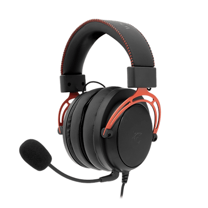 White Shark GORILLA Gaming Headset (Black/Red) - GameStore.mt
