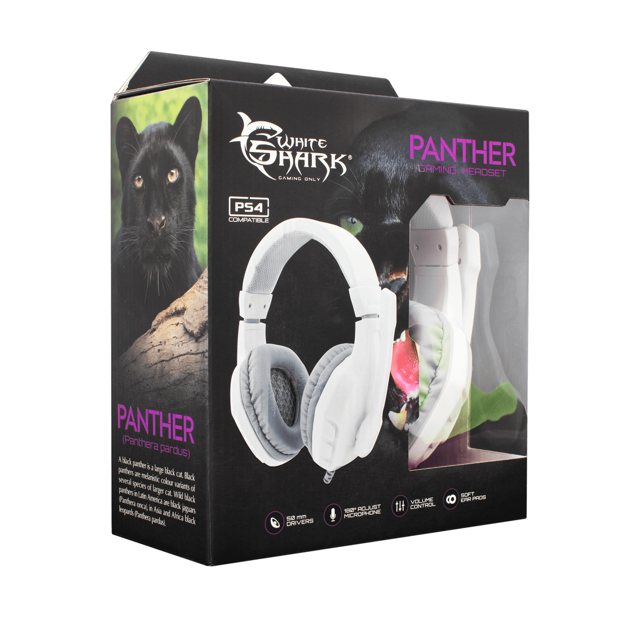 White Shark PANTHER Gaming Headset - GameStore.mt