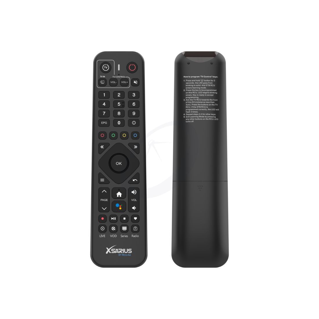 Xsarius BT RCU - A4 Remote Control (Pure 2+, Avant 2+, Avant 2+ Ultra) - GameStore.mt