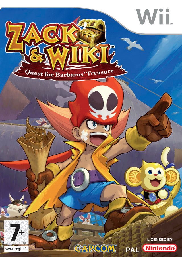 Zack & Wiki: Quest for Barbaros' Treasure (Nintendo Wii) (Pre - owned) - GameStore.mt