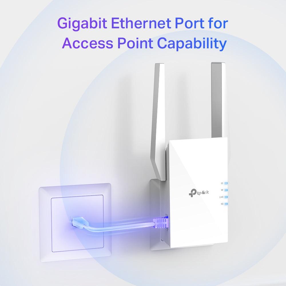 TP-LINK RE505X Dual Band Wi-Fi 6 Range Extender - GameStore.mt | Powered by Flutisat