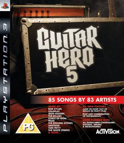 Guitar Hero 5 (PS3) (Pre-owned)