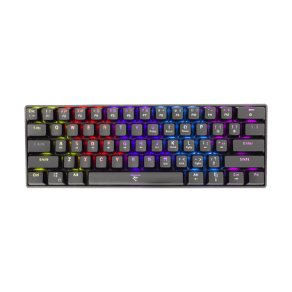 White Shark SHINOBI Keyboard - Black (Blue Mechanical Switches) [US Layout]