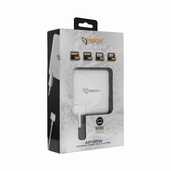 SBOX Apple Charger MagSafe2 AP-85W - GameStore.mt | Powered by Flutisat