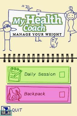 My Health Coach: Manage Your Weight (Nintendo DS) (Pre-owned) - GameStore.mt | Powered by Flutisat