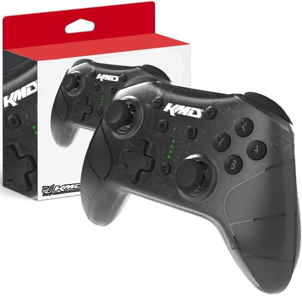 KMD Bluetooth Wireless Pro Controller For Switch - Black (Nintendo Switch) - GameStore.mt | Powered by Flutisat