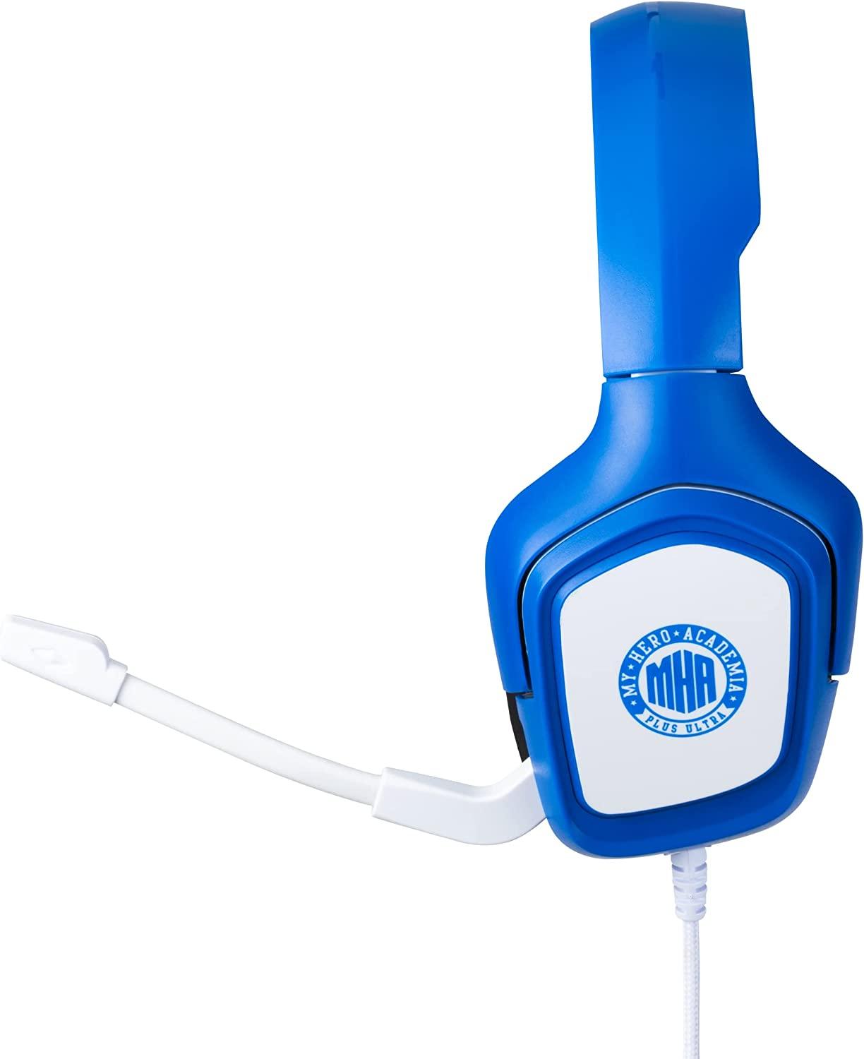 KONIX My Hero Academia Gaming Headset White Blue GameStore