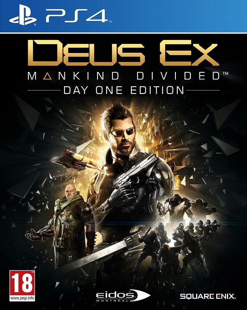 Deus Ex: Mankind Divided - Day One Edition (PS4) (Pre-owned) - GameStore.mt | Powered by Flutisat