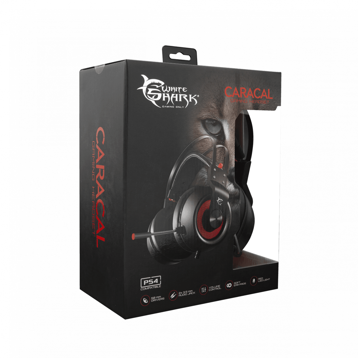 White Shark Caracal Gaming Headphones - GameStore.mt | Powered by Flutisat
