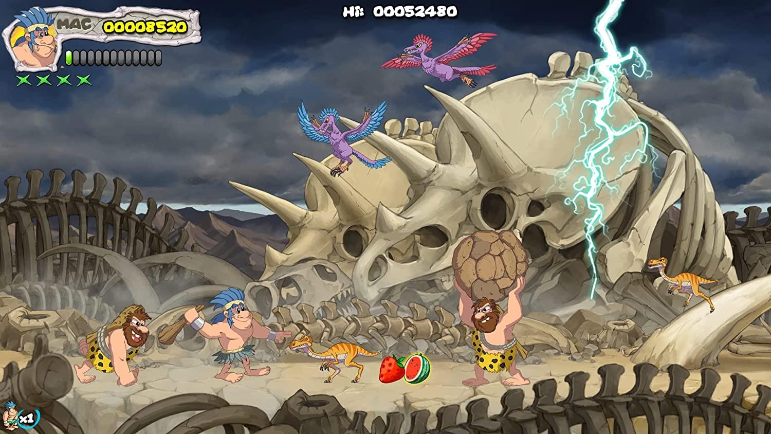New Joe and Mac: Caveman Ninja - T-Rex Edition (PS5) - GameStore.mt | Powered by Flutisat