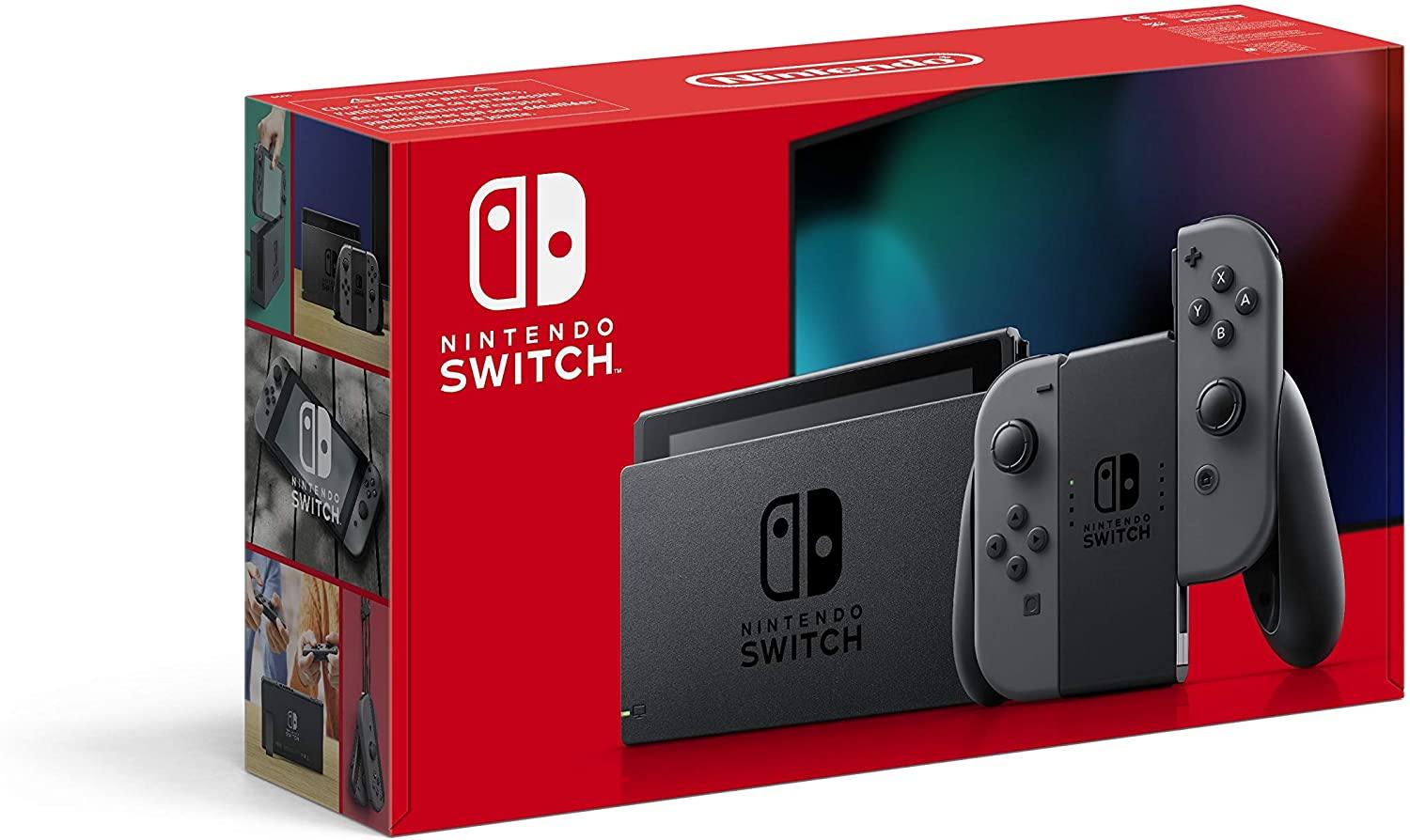 Nintendo Switch Console (Grey) - GameStore.mt | Powered by Flutisat