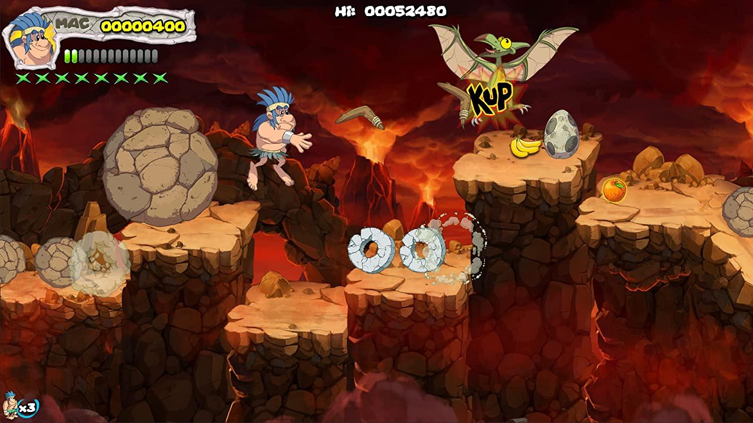 New Joe and Mac: Caveman Ninja - T-Rex Edition (PS5) - GameStore.mt | Powered by Flutisat