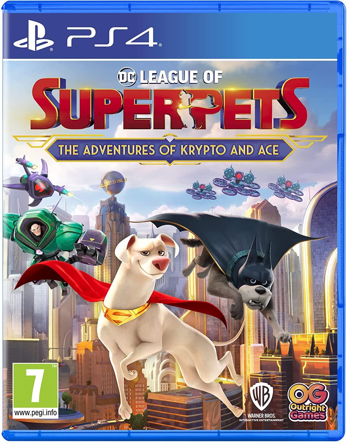 DC League of Super-Pets: The Adventures of Krypto and Ace (PS4) - GameStore.mt | Powered by Flutisat