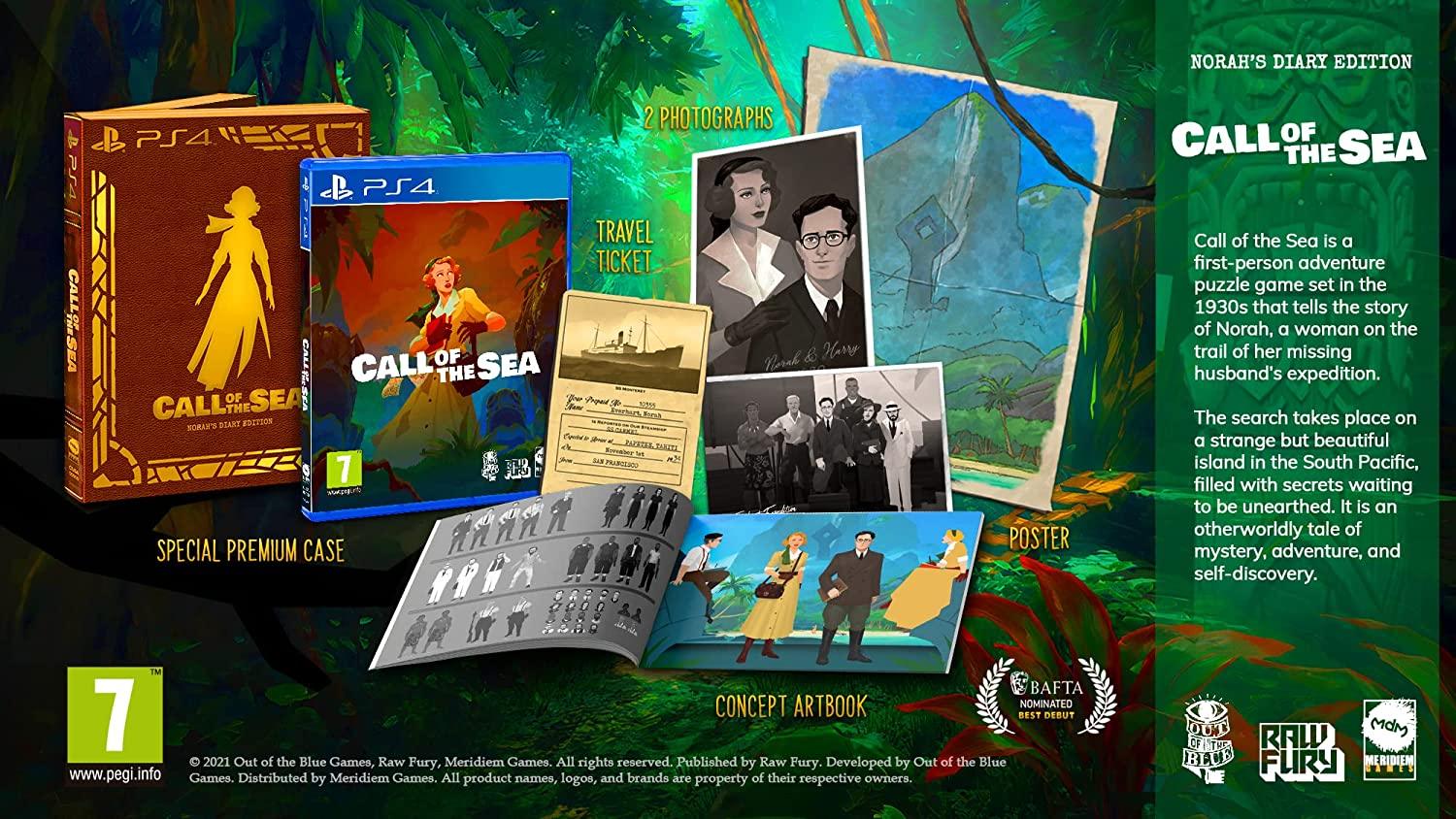 Call of The Sea - Norah's Diary Edition (PS4) - GameStore.mt | Powered by Flutisat