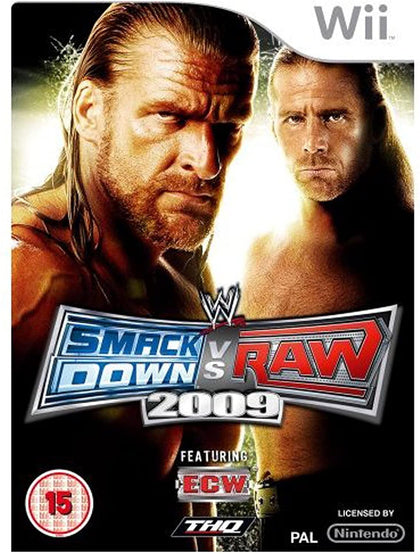 WWE SmackDown vs. Raw 2009 (Wii) (Pre-owned) - GameStore.mt | Powered by Flutisat