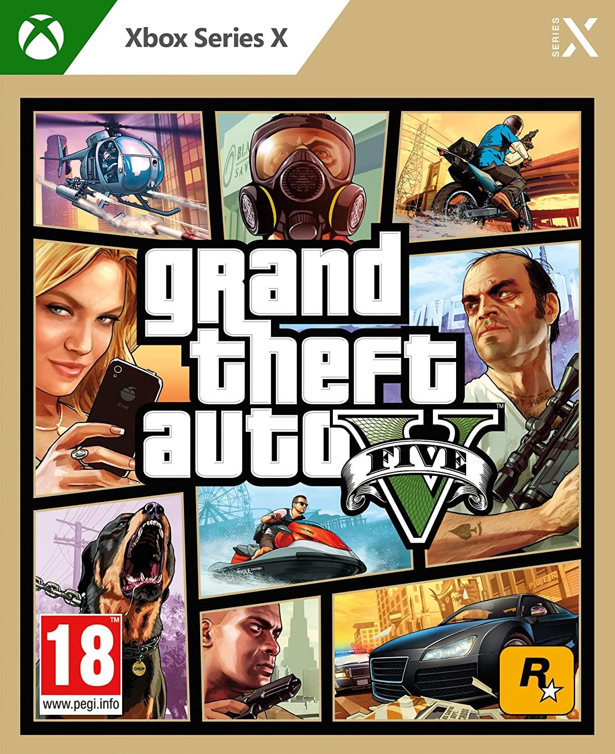Grand Theft Auto V (GTA 5) (Xbox Series X) - GameStore.mt | Powered by Flutisat