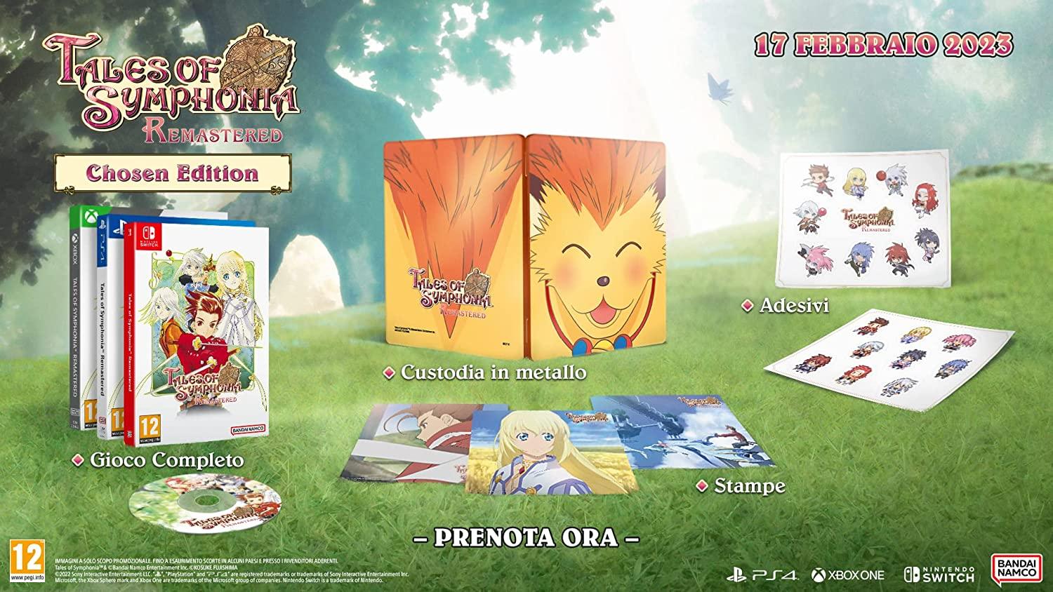 Tales Of Symphonia Remastered - Chosen Edition (Nintendo Switch) - GameStore.mt | Powered by Flutisat