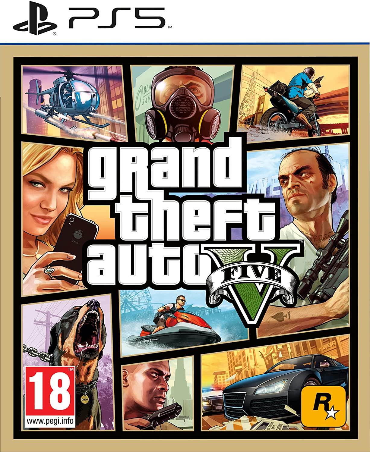 Grand Theft Auto V (GTA 5) (PS5) - GameStore.mt | Powered by Flutisat