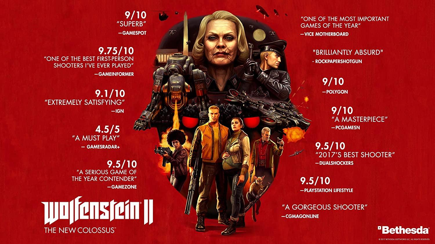 Wolfenstein II: The New Colossus (PS4) (Pre-owned) - GameStore.mt | Powered by Flutisat