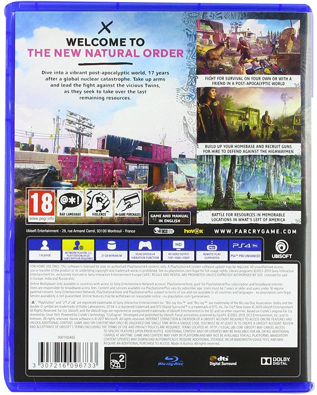 Far cry store ps4 new dawn