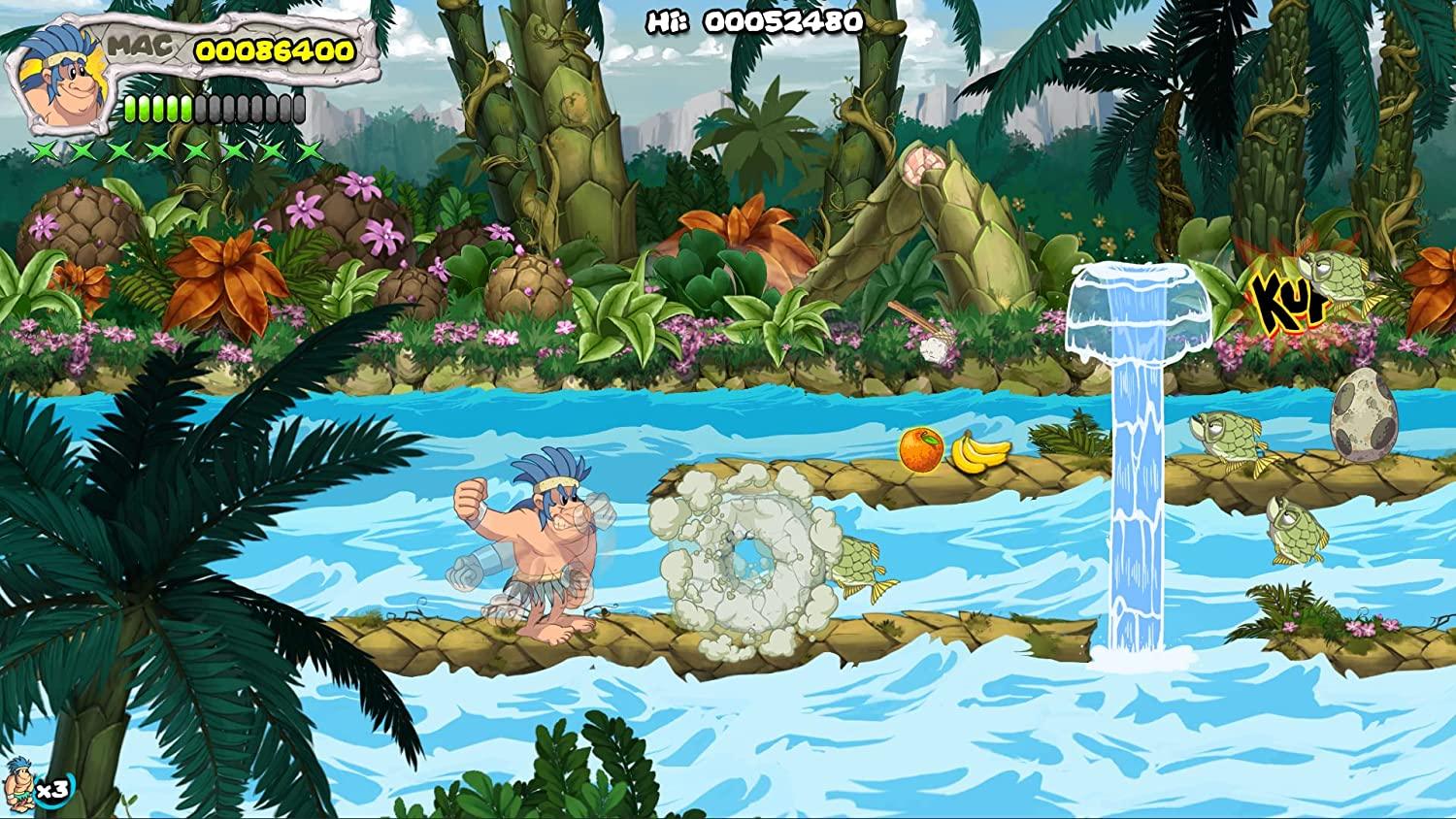 New Joe and Mac: Caveman Ninja - T-Rex Edition (PS5) - GameStore.mt | Powered by Flutisat