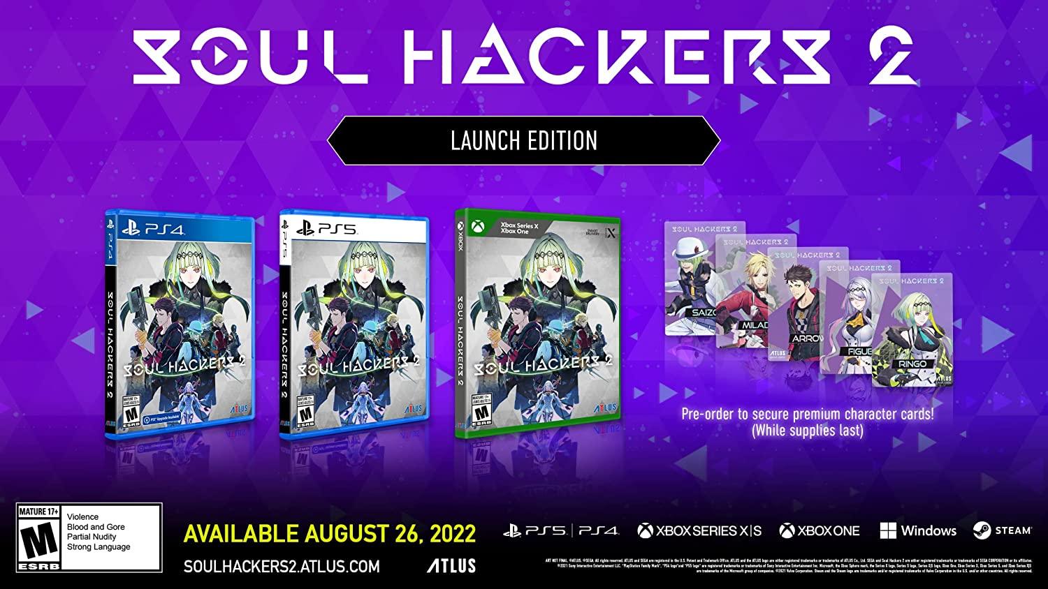 Soul Hackers 2: Launch Edition (PS5) - GameStore.mt | Powered by Flutisat