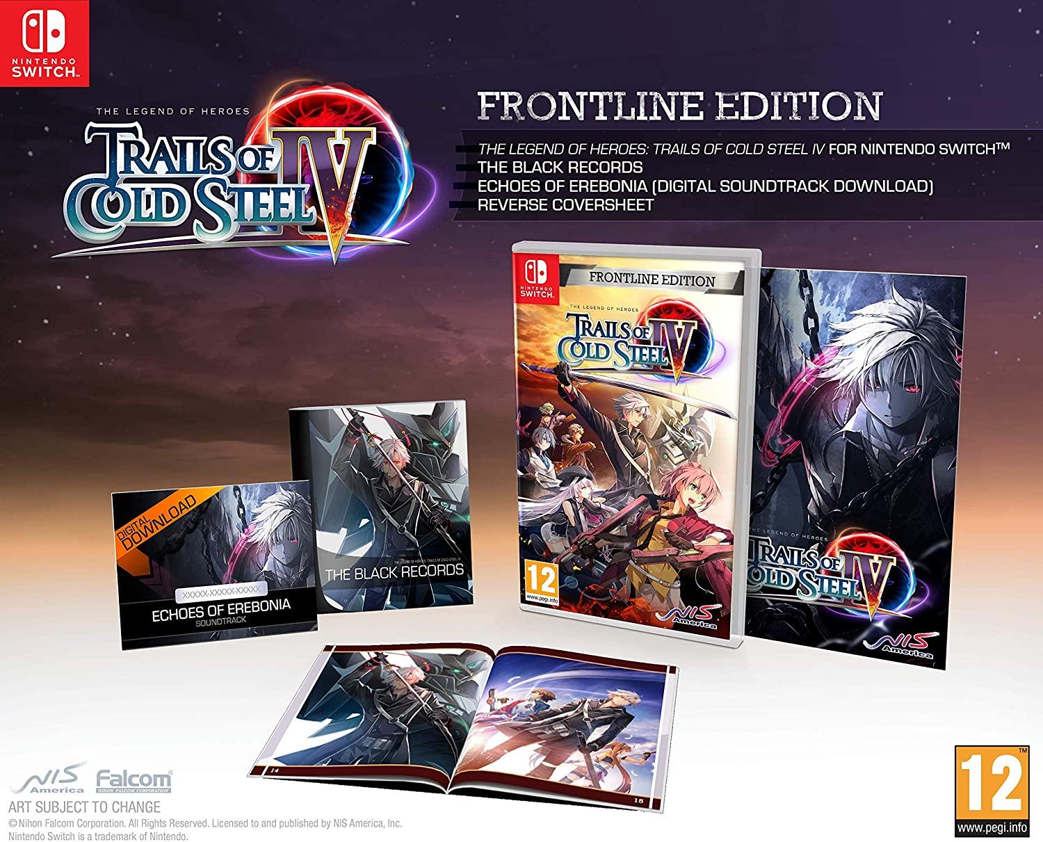 The Legend of Heroes: Trails of Cold Steel IV Frontline Edition (Nintendo Switch) - GameStore.mt | Powered by Flutisat