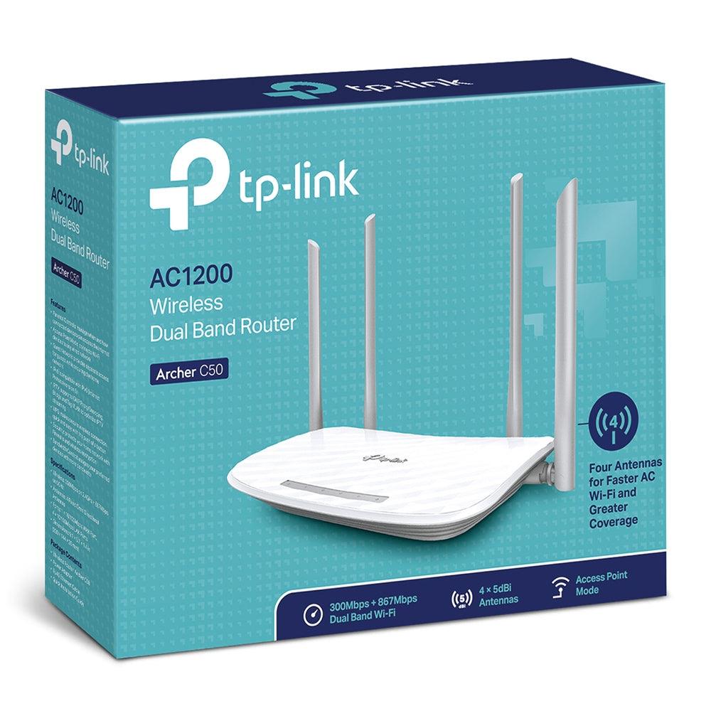 TP-Link Archer C50 AC1200 Wireless Dual Band Router - GameStore.mt | Powered by Flutisat