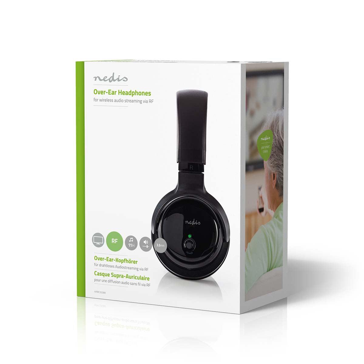 Nedis Wireless Over-Ear TV Headphones - GameStore.mt | Powered by Flutisat